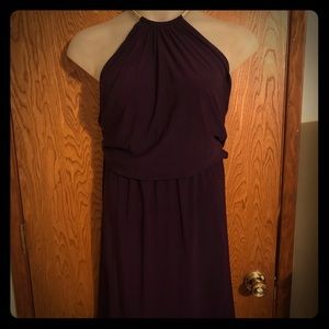 Necklace Halter Dress Mini/Cocktail Length